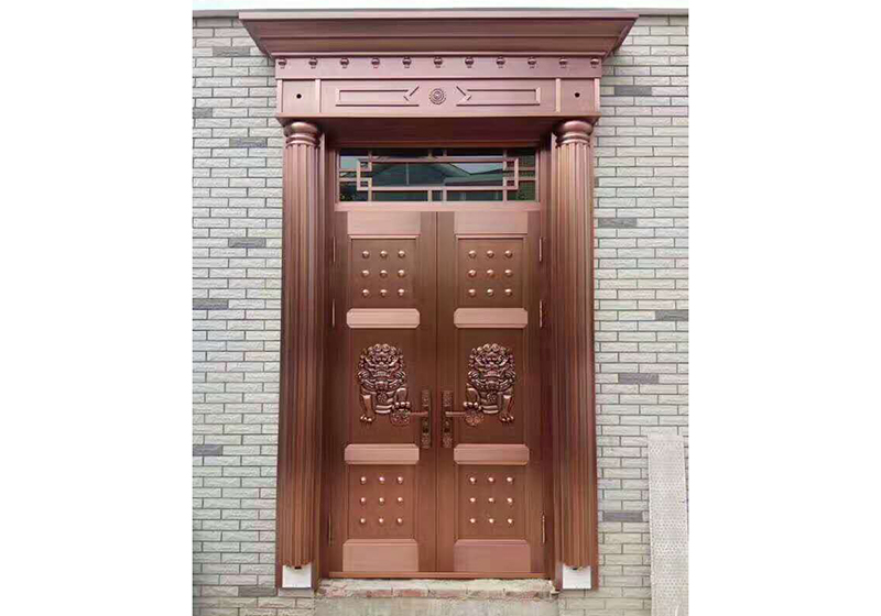 六里山路铜门安装